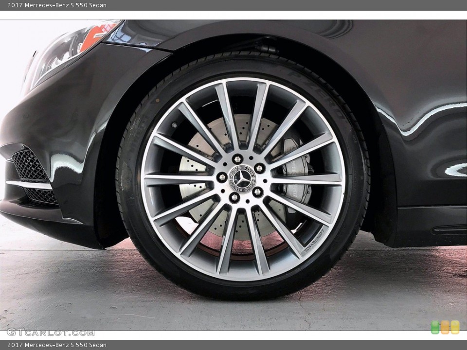 2017 Mercedes-Benz S 550 Sedan Wheel and Tire Photo #138378244