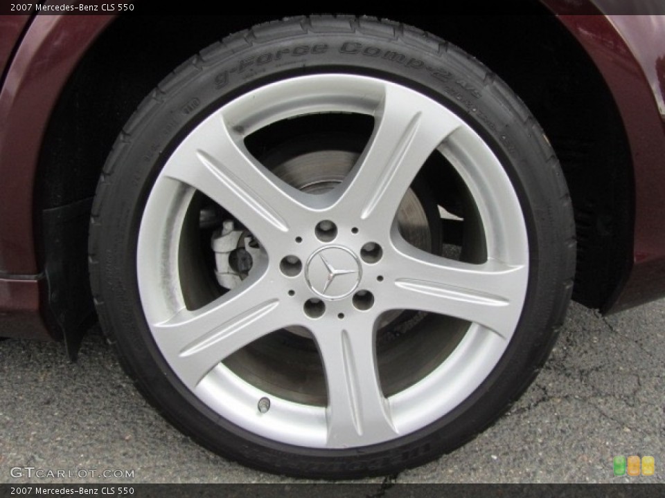 2007 Mercedes-Benz CLS 550 Wheel and Tire Photo #138378658