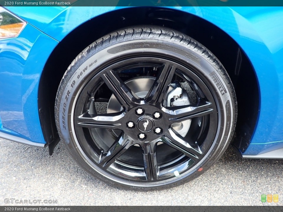 2020 Ford Mustang EcoBoost Fastback Wheel and Tire Photo #138379990