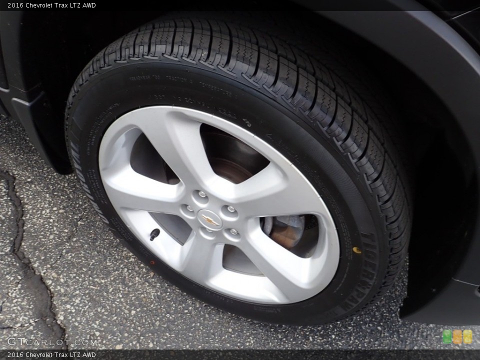 2016 Chevrolet Trax LTZ AWD Wheel and Tire Photo #138386596