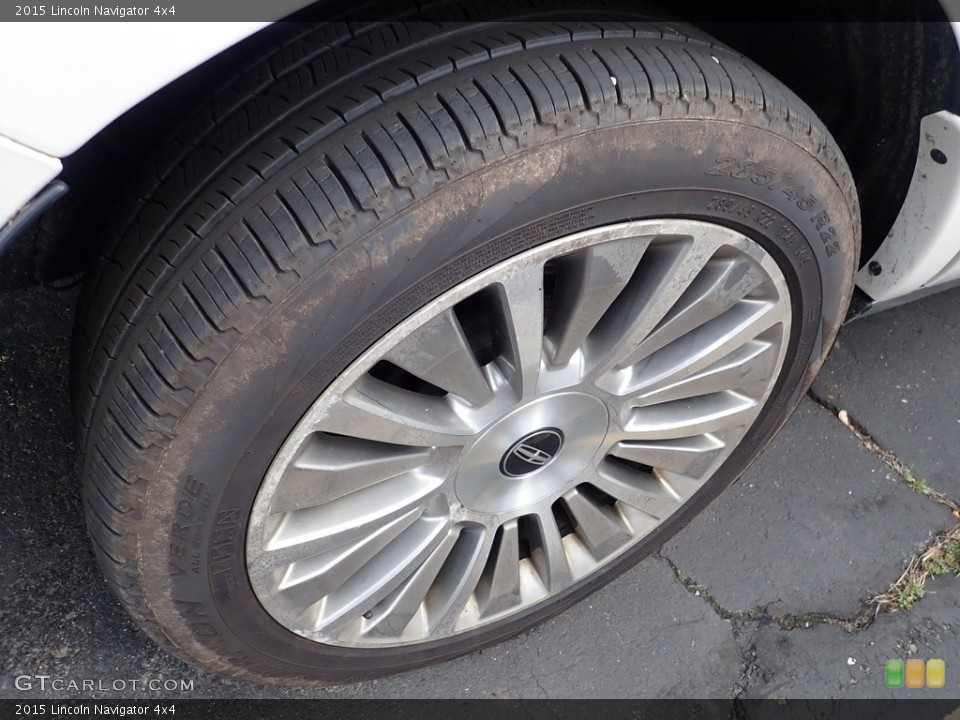 2015 Lincoln Navigator 4x4 Wheel and Tire Photo #138393735