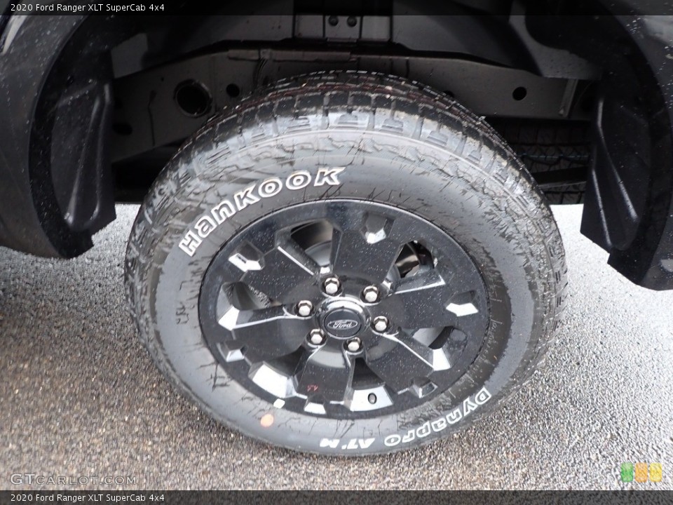 2020 Ford Ranger XLT SuperCab 4x4 Wheel and Tire Photo #138430594