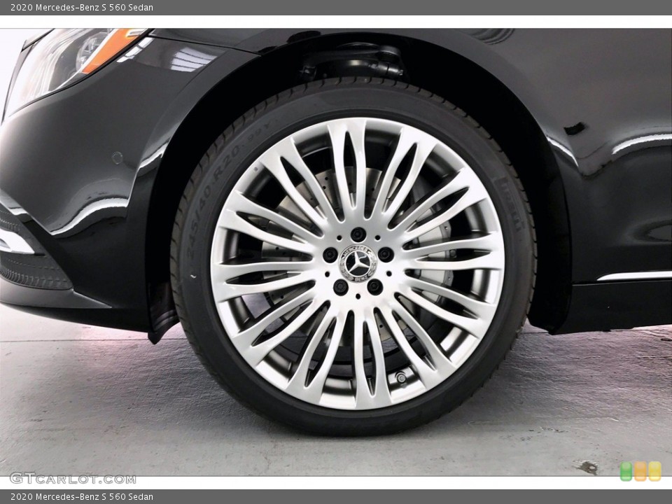 2020 Mercedes-Benz S 560 Sedan Wheel and Tire Photo #138446426