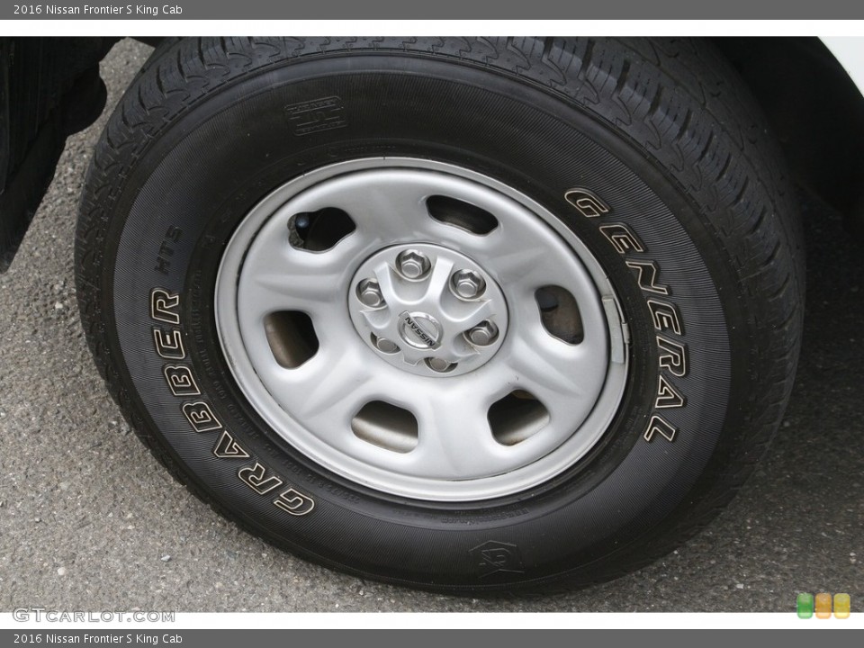 2016 Nissan Frontier S King Cab Wheel and Tire Photo #138449711