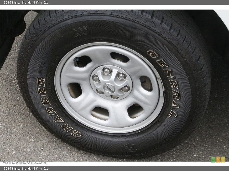 2016 Nissan Frontier S King Cab Wheel and Tire Photo #138449732