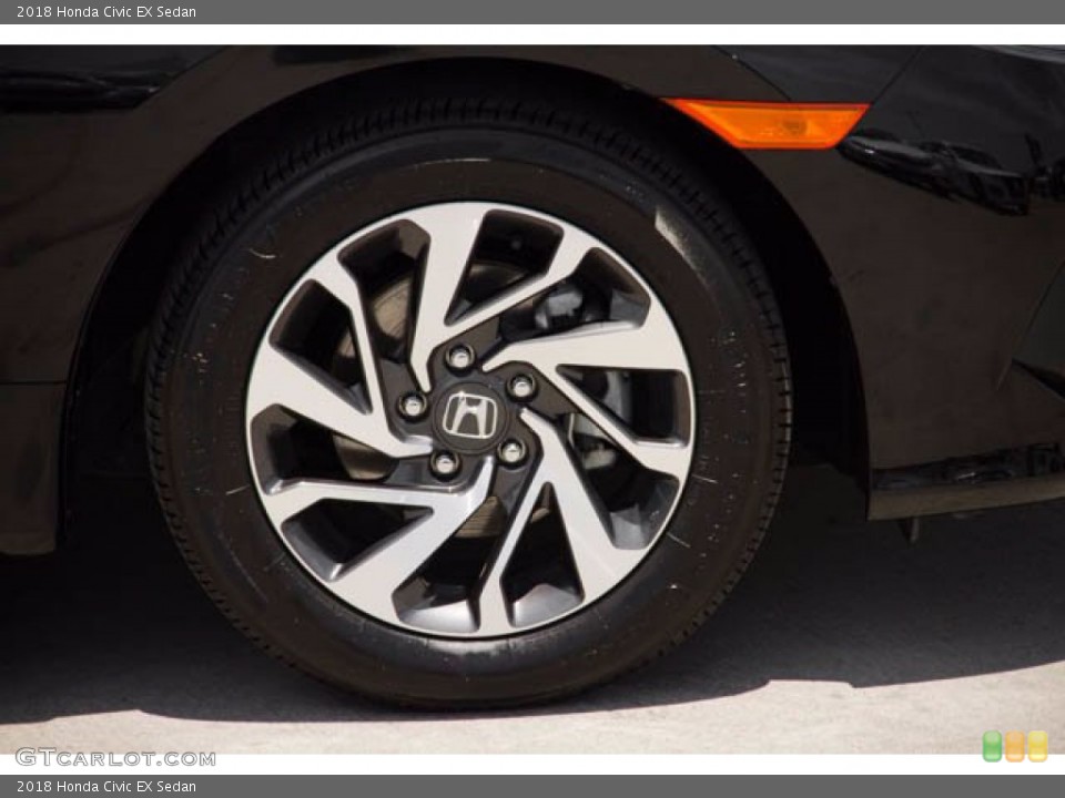 2018 Honda Civic EX Sedan Wheel and Tire Photo #138457820