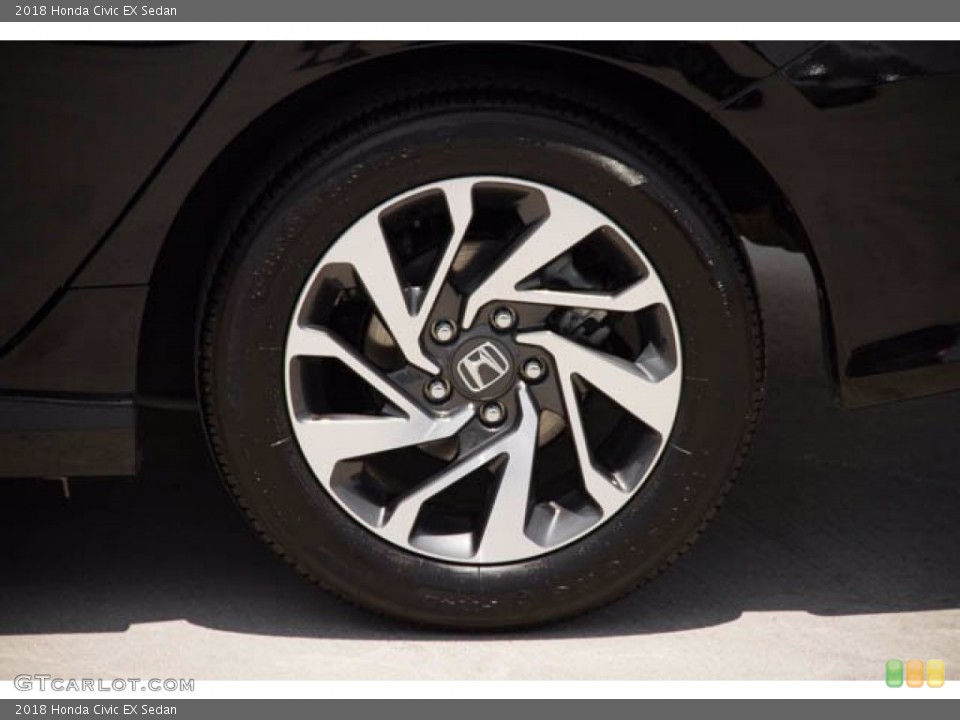 2018 Honda Civic EX Sedan Wheel and Tire Photo #138457832