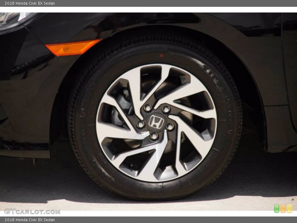 2018 Honda Civic EX Sedan Wheel and Tire Photo #138457841