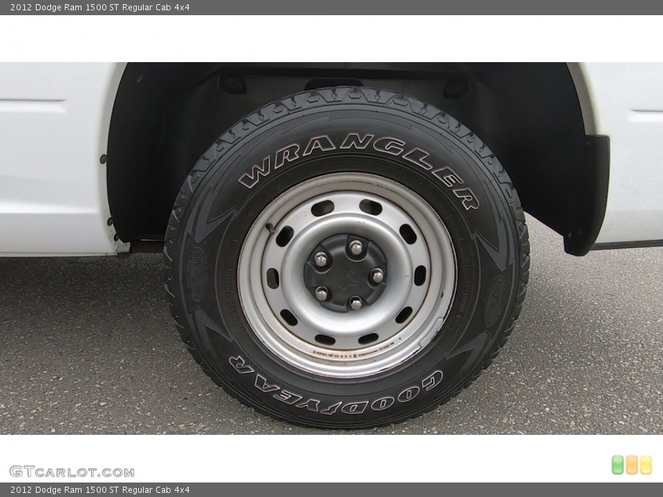 2012 Dodge Ram 1500 ST Regular Cab 4x4 Wheel and Tire Photo #138478095