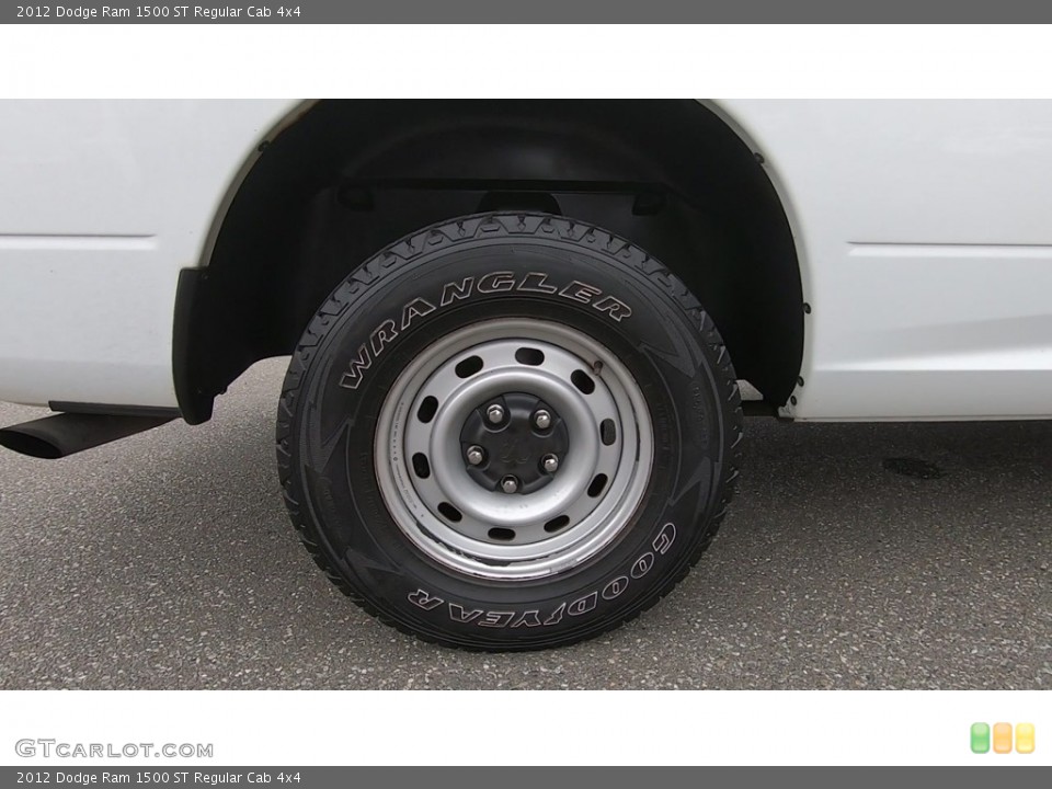 2012 Dodge Ram 1500 ST Regular Cab 4x4 Wheel and Tire Photo #138478143