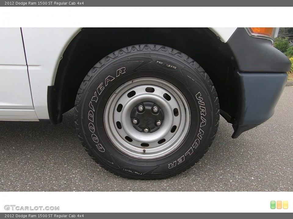 2012 Dodge Ram 1500 ST Regular Cab 4x4 Wheel and Tire Photo #138478221