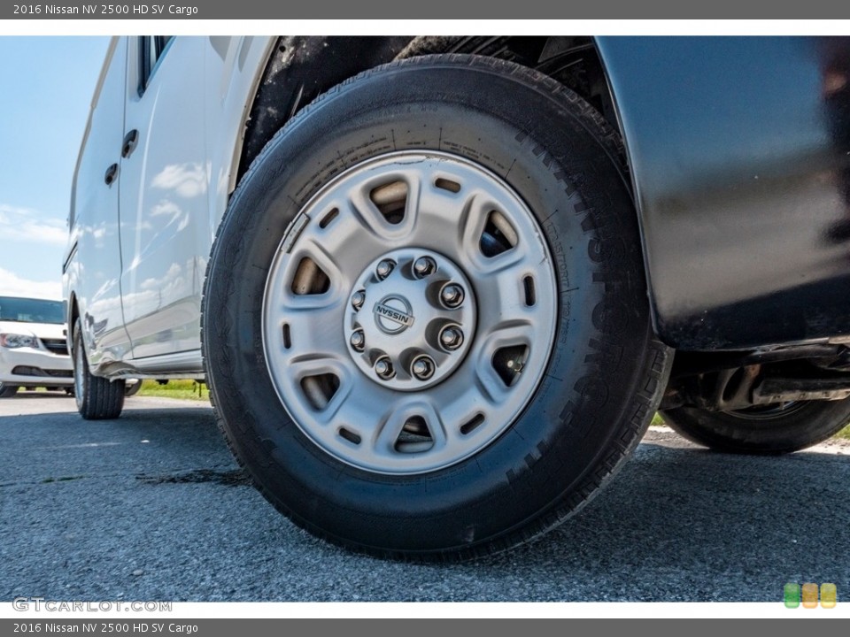 2016 Nissan NV 2500 HD SV Cargo Wheel and Tire Photo #138479442