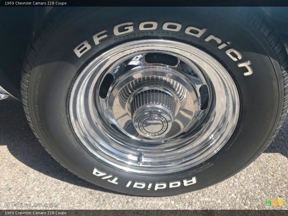 1969 Chevrolet Camaro Z28 Coupe Wheel and Tire Photo #138505725