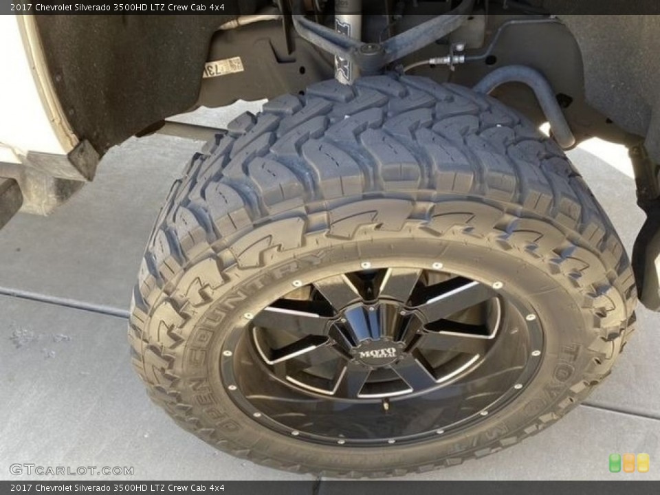 2017 Chevrolet Silverado 3500HD Custom Wheel and Tire Photo #138506037