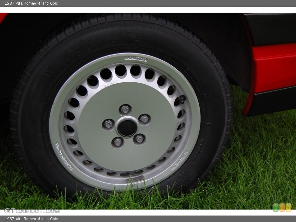 1987 Alfa Romeo Milano Wheels and Tires