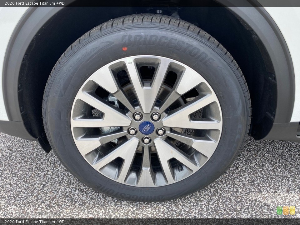 2020 Ford Escape Titanium 4WD Wheel and Tire Photo #138509319