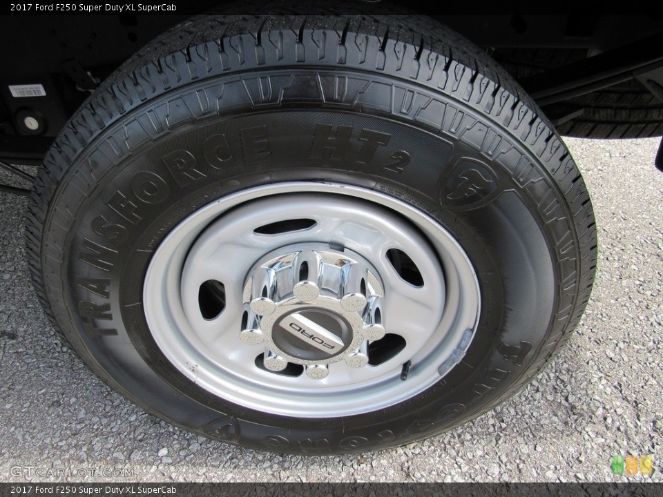 2017 Ford F250 Super Duty XL SuperCab Wheel and Tire Photo #138515757