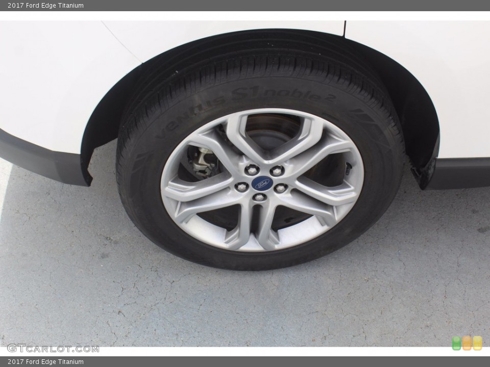 2017 Ford Edge Titanium Wheel and Tire Photo #138516429