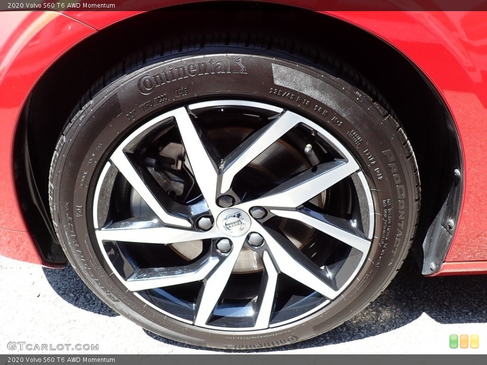 2020 Volvo S60 T6 AWD Momentum Wheel and Tire Photo #138521028