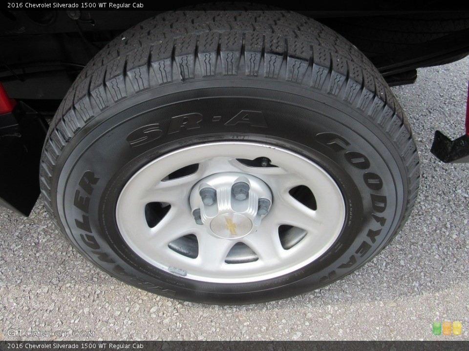 2016 Chevrolet Silverado 1500 WT Regular Cab Wheel and Tire Photo #138524958