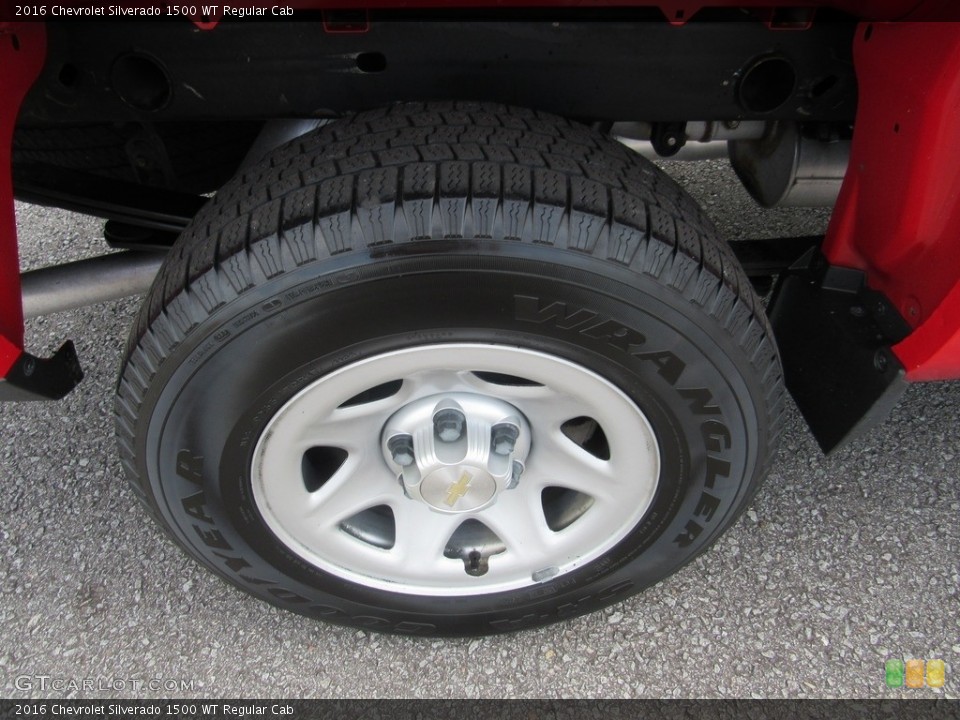 2016 Chevrolet Silverado 1500 WT Regular Cab Wheel and Tire Photo #138525012