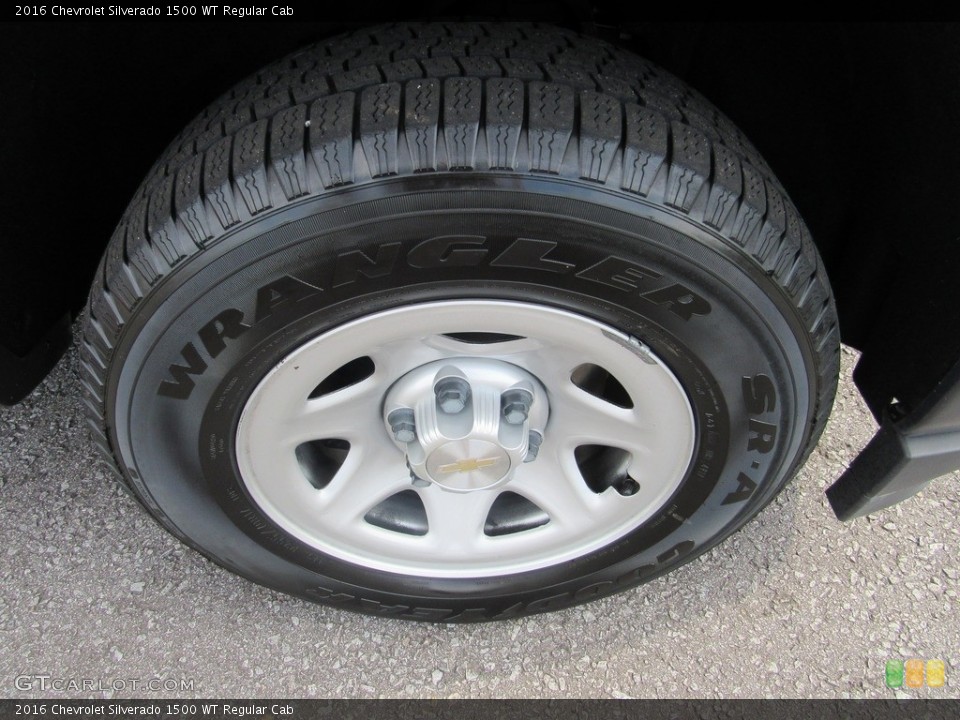 2016 Chevrolet Silverado 1500 WT Regular Cab Wheel and Tire Photo #138525063