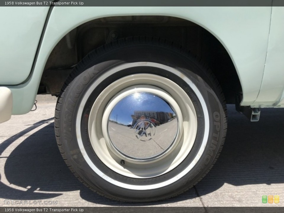 1958 Volkswagen Bus Wheels and Tires