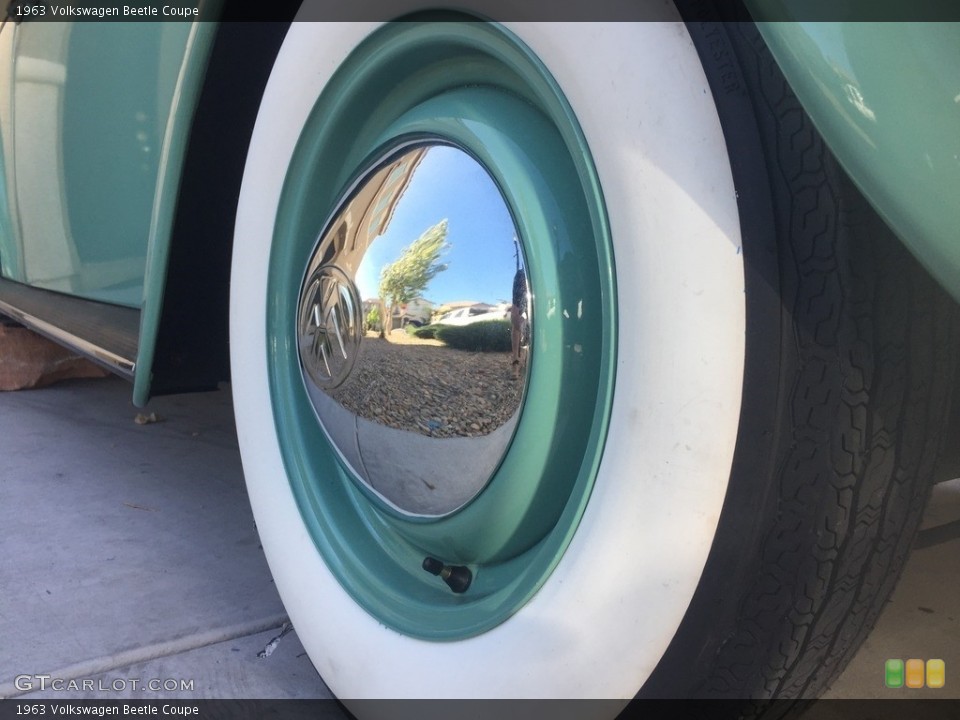 1963 Volkswagen Beetle Coupe Wheel and Tire Photo #138529407