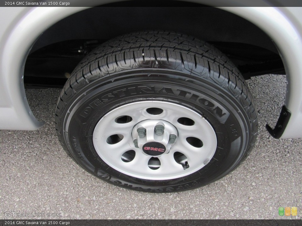 2014 GMC Savana Van 1500 Cargo Wheel and Tire Photo #138531723
