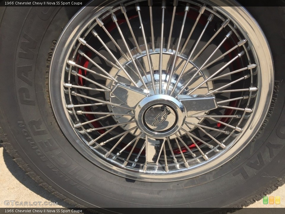 1966 Chevrolet Chevy II Nova SS Sport Coupe Wheel and Tire Photo #138535045