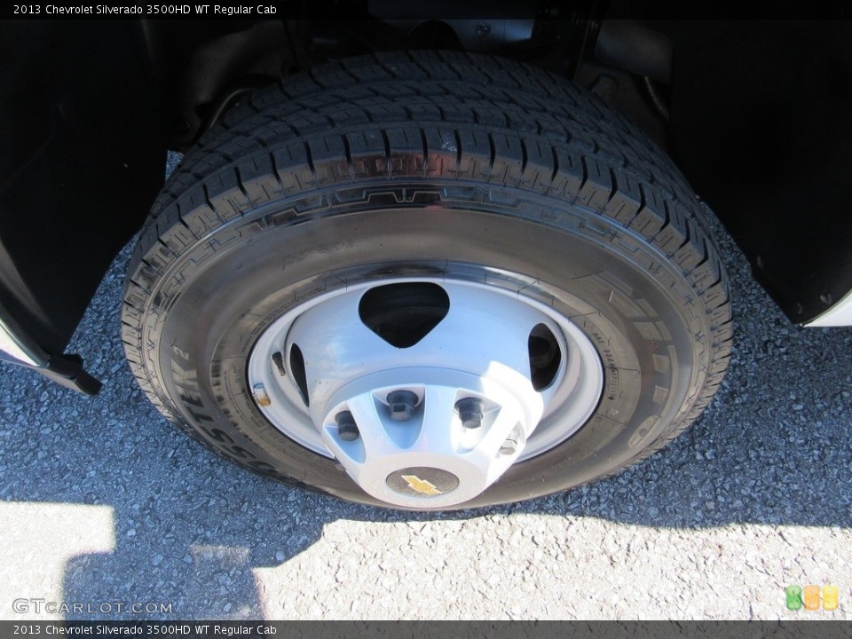 2013 Chevrolet Silverado 3500HD WT Regular Cab Wheel and Tire Photo #138536058