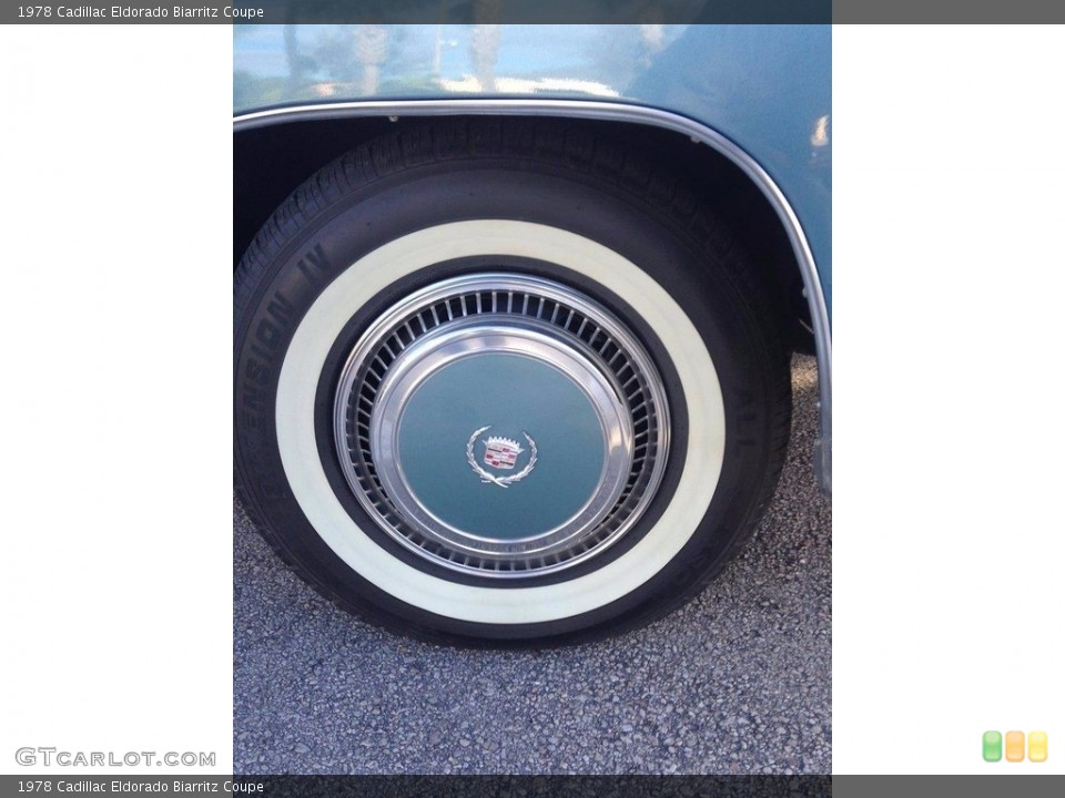 1978 Cadillac Eldorado Biarritz Coupe Wheel and Tire Photo #138536565