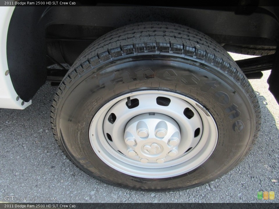 2011 Dodge Ram 2500 HD SLT Crew Cab Wheel and Tire Photo #138538743