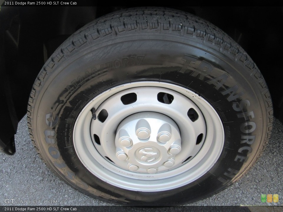 2011 Dodge Ram 2500 HD SLT Crew Cab Wheel and Tire Photo #138538794