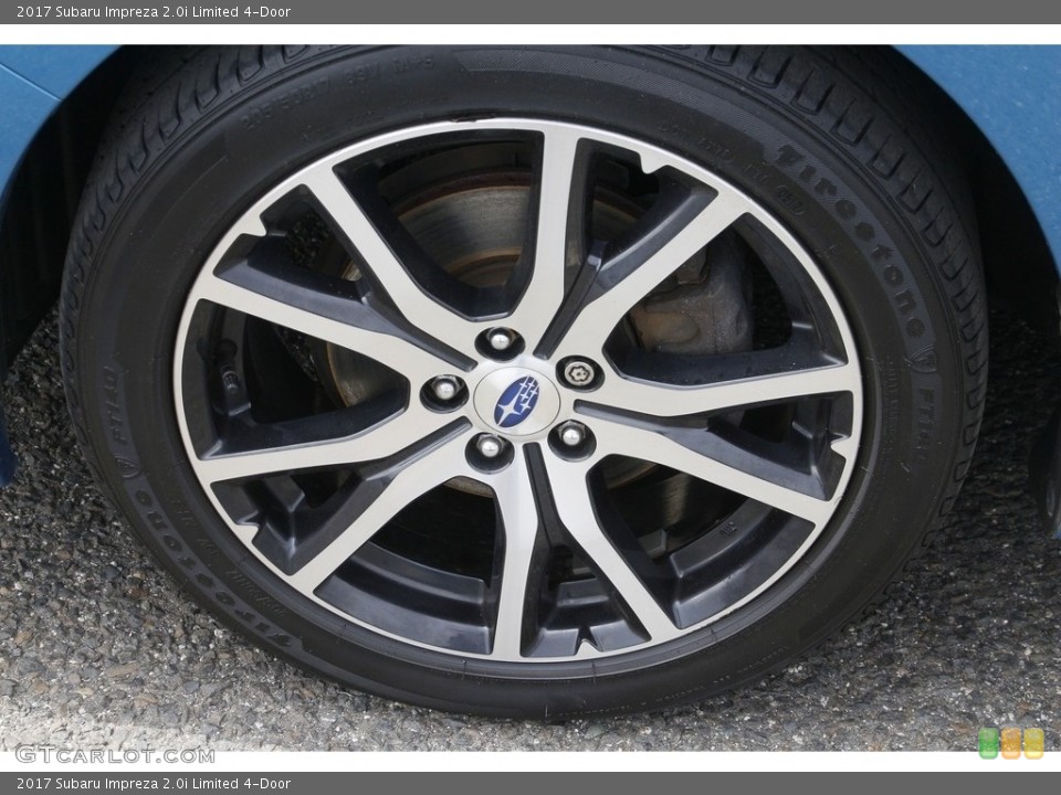 2017 Subaru Impreza 2.0i Limited 4-Door Wheel and Tire Photo #138544821