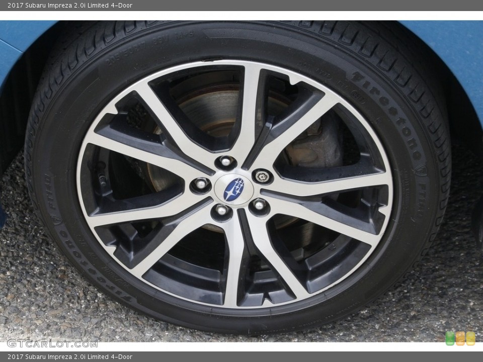 2017 Subaru Impreza 2.0i Limited 4-Door Wheel and Tire Photo #138544842