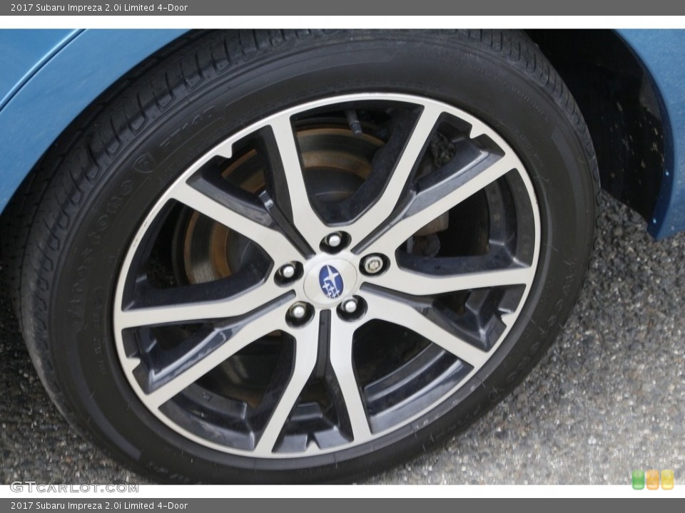 2017 Subaru Impreza 2.0i Limited 4-Door Wheel and Tire Photo #138544866