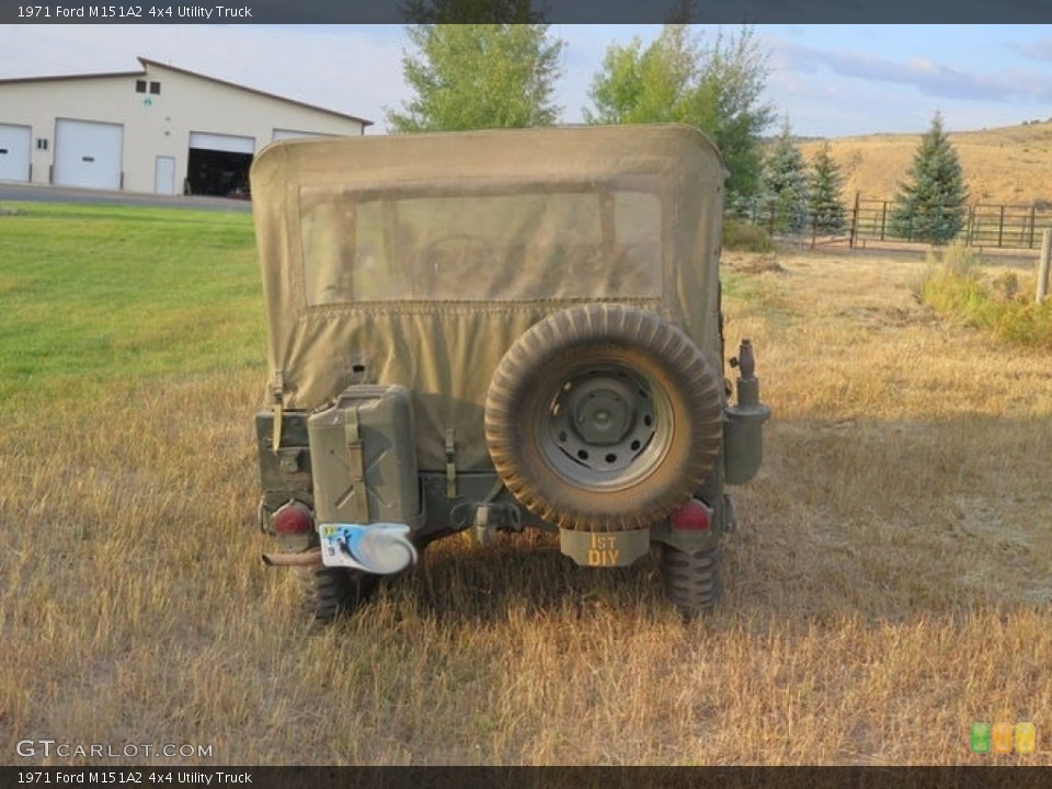 1971 Ford M151A2 Wheels and Tires