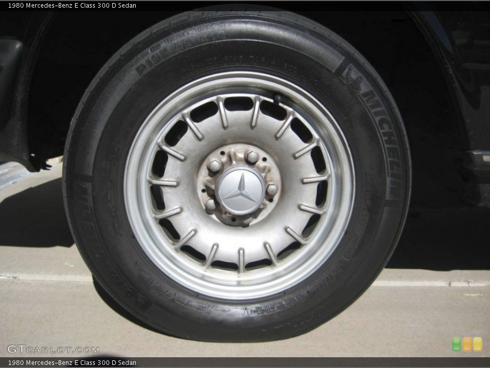 1980 Mercedes-Benz E Class 300 D Sedan Wheel and Tire Photo #138554094
