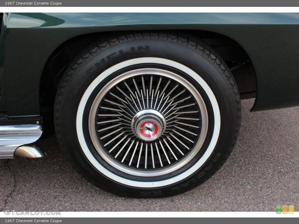 1967 Chevrolet Corvette Coupe Wheel and Tire Photo #138555516