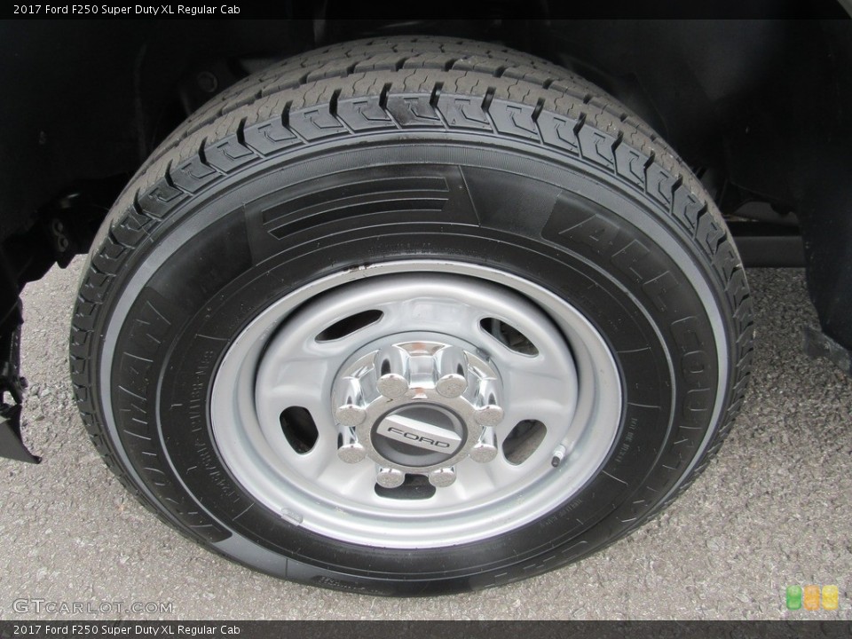 2017 Ford F250 Super Duty XL Regular Cab Wheel and Tire Photo #138556089