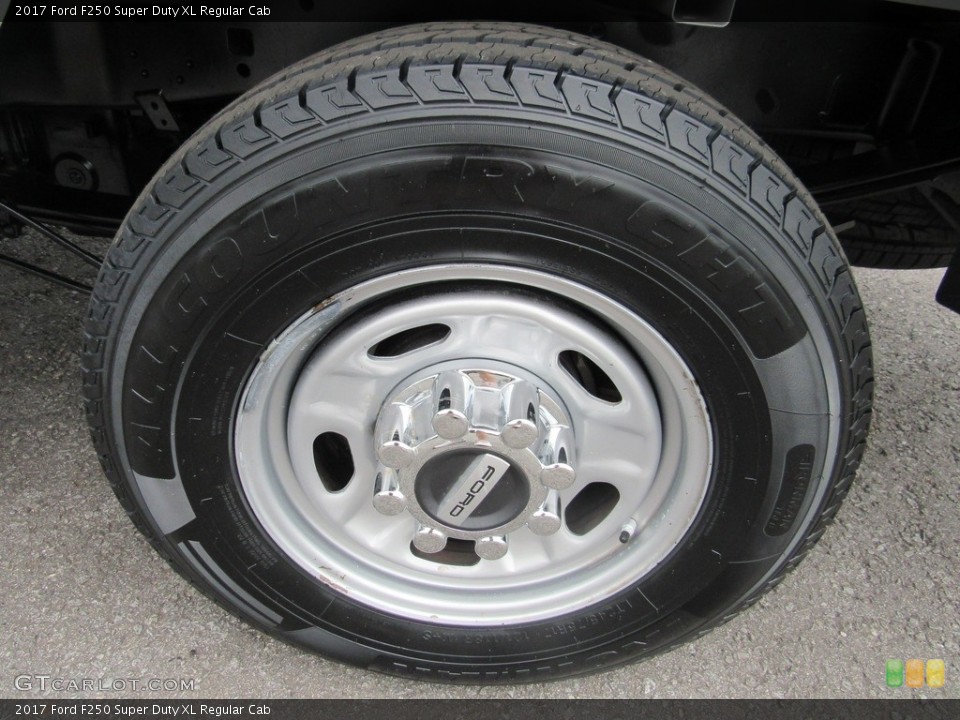 2017 Ford F250 Super Duty XL Regular Cab Wheel and Tire Photo #138556131