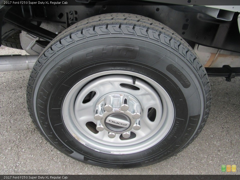 2017 Ford F250 Super Duty XL Regular Cab Wheel and Tire Photo #138556188