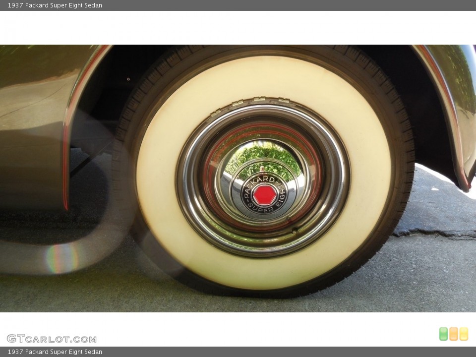 1937 Packard Super Eight Sedan Wheel and Tire Photo #138559350