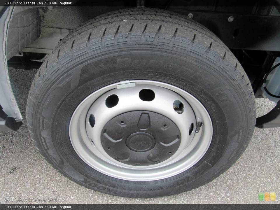2018 Ford Transit Van 250 MR Regular Wheel and Tire Photo #138570084