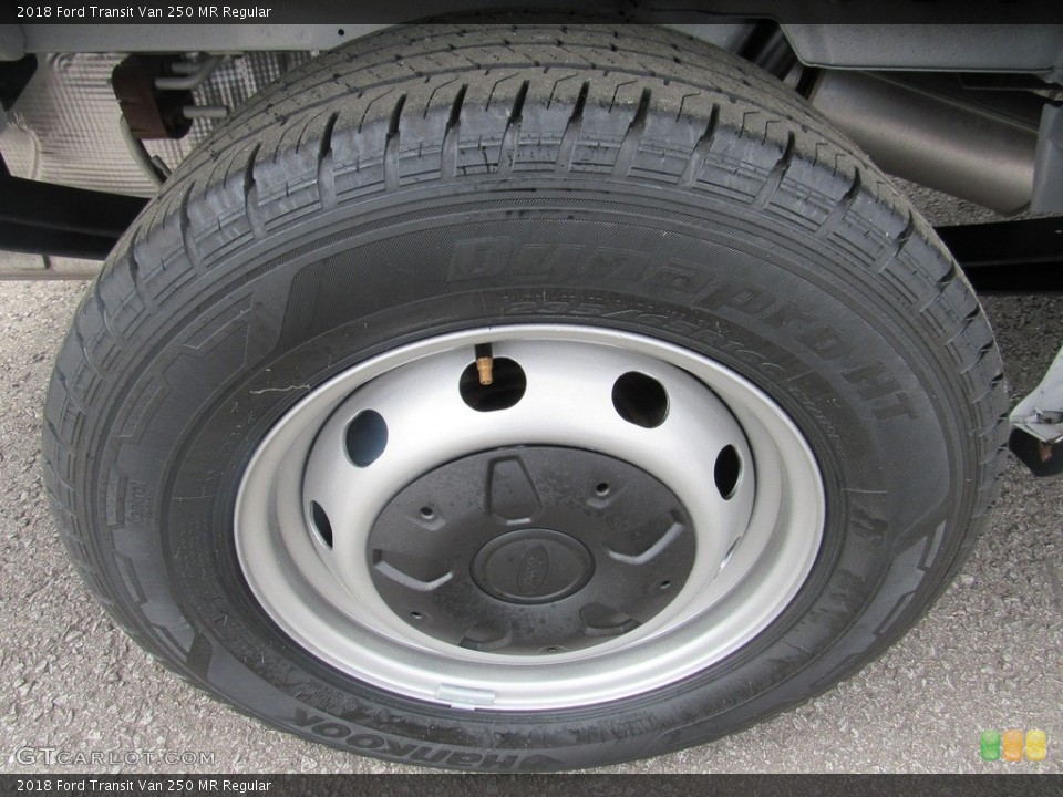 2018 Ford Transit Van 250 MR Regular Wheel and Tire Photo #138570144