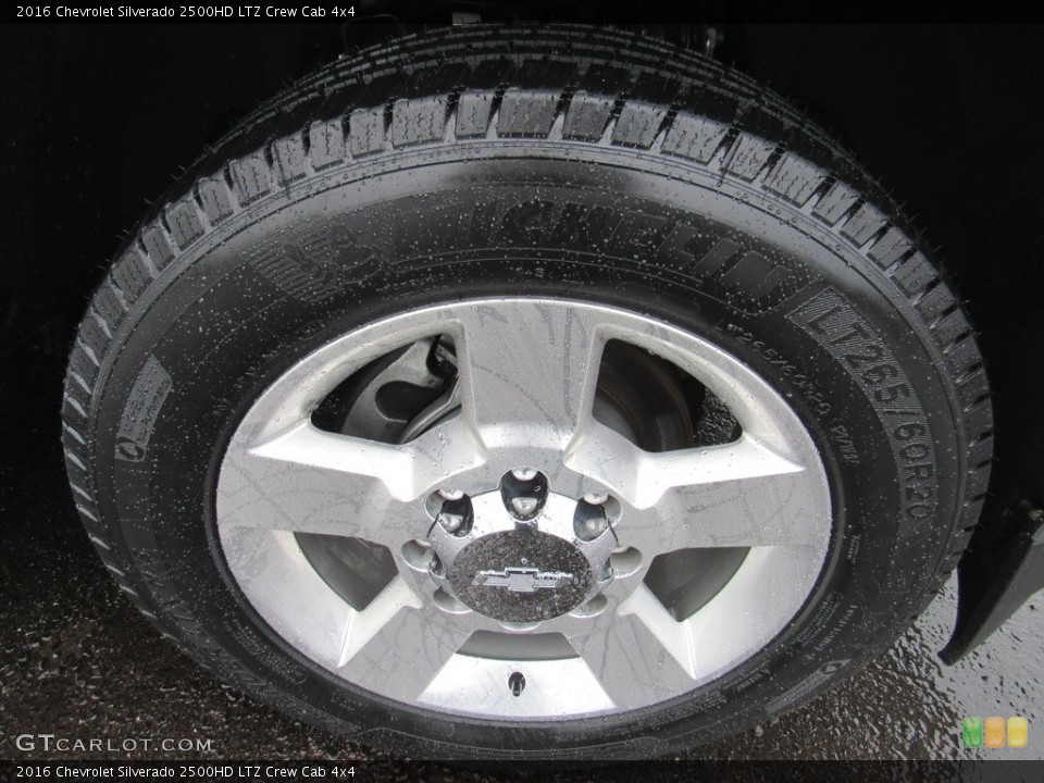 2016 Chevrolet Silverado 2500HD LTZ Crew Cab 4x4 Wheel and Tire Photo #138599147