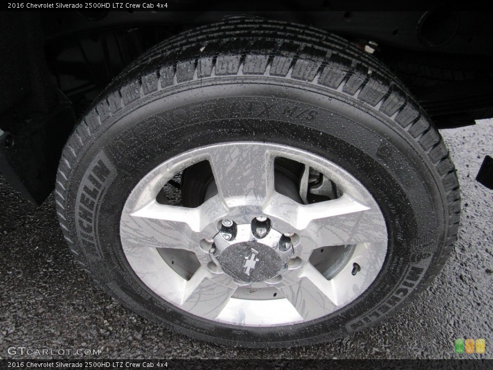 2016 Chevrolet Silverado 2500HD LTZ Crew Cab 4x4 Wheel and Tire Photo #138599259