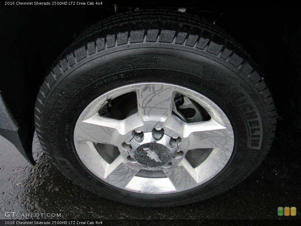 2016 Chevrolet Silverado 2500HD LTZ Crew Cab 4x4 Wheel and Tire Photo #138599316