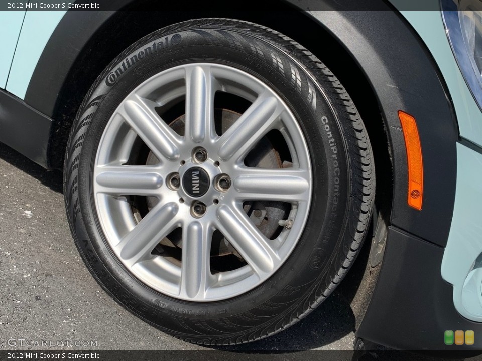 2012 Mini Cooper S Convertible Wheel and Tire Photo #138600321